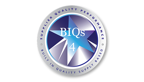 General Motors Supplier Quality Excellence Award logo BIQs 4