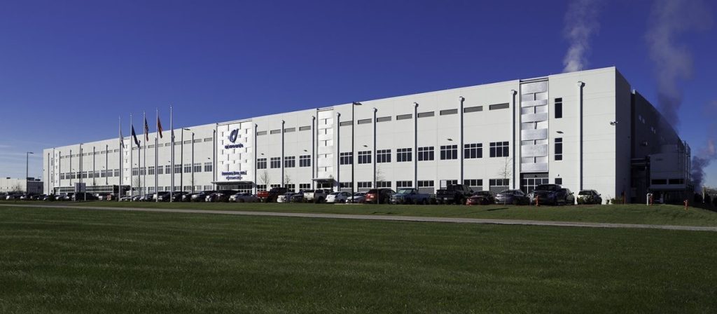 Exterior of Minghua, Greer, South Carolina manufacturing plant